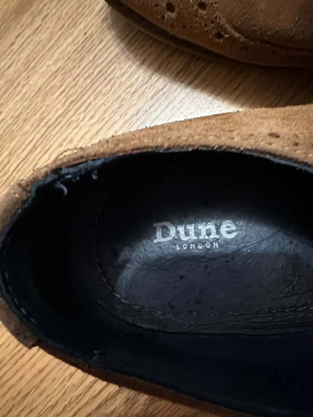 Dune London timeless chestnut